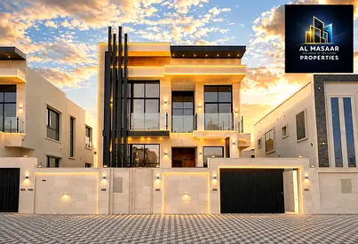 An exceptional opportunity to own a luxurious, modern-designed villa in Al Amra, Ajman, with accessible bank financing.