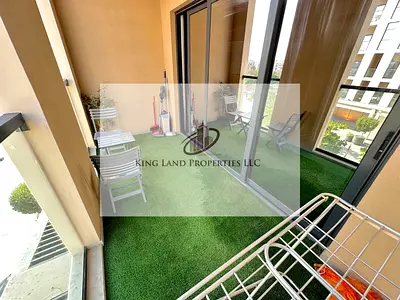 Brand new fully furnished studio balcony for rent Al mamsha Sharjah