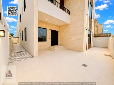 Elegant villa for sale, opposite a mosque, featuring an elevator.