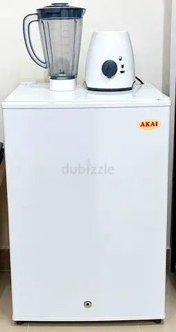 Compact Akai Mini Fridge - Good Working Condition