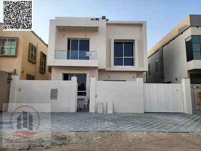 فيلا للبيع  بعجمان منطقة الياسمين ( 4 غرف ماستر +  ومجلس بالمغاسل  + 2 صالة  كبيرة + مطبخ مجهز  + غرفة خادمة )