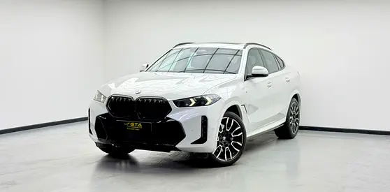 2024 BMW X6 xDrive40i M-Sport, 2028 BMW Warranty + Service Pack, Full BMW Service History, GCC