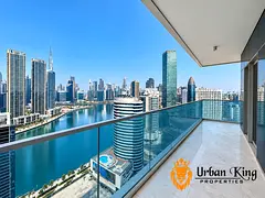 Brand new 3-bedrooms | 1-month free | Full canal and burj view