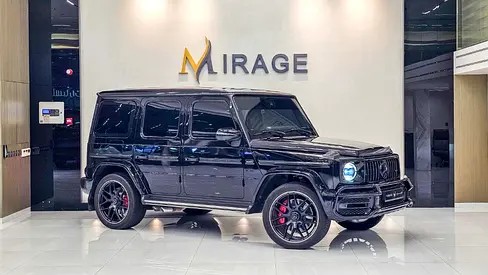 MERCEDES BENZ - G63 AMG - DOUBLE NIGHT PACKAGE - 2022 MODEL - GCC SPECS - 97000KM - BLACK COLOR