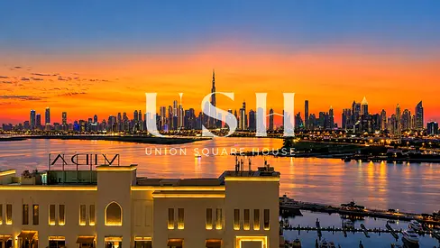 Exclusive 2BR | 2 Parking Spaces| Full Canal & Burj Khalifa Skyline Views