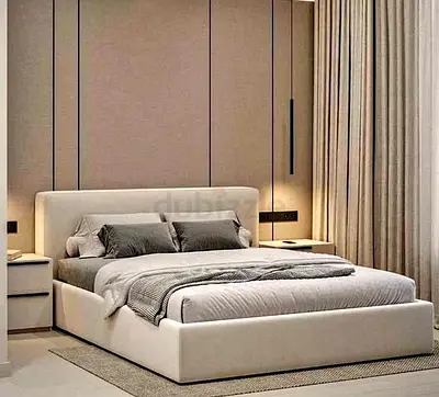 Premium Quality Cotton fabric Queen Bed Available