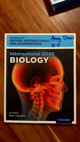 IGCSE Oxford Aqa Biology year 10-11