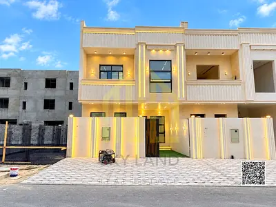 فيلا بتصميم سعودي فاخر في الحليو – عجمان، طابقان مع روف