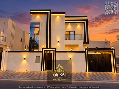 Less than 10% down payment | Exceptional luxury villa for sale in Al Zahia | 5 bedrooms (G+1) | Custom-finished | Competitively priced