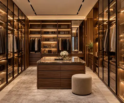 Luxury Walk-In Closets | Custom Design & Installation | 5-Year Warranty