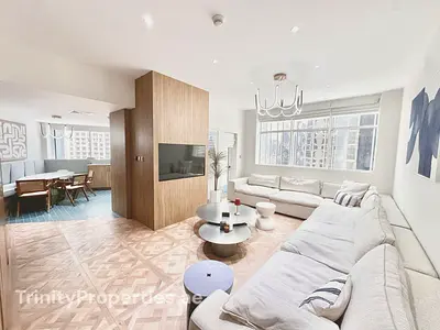 Elegant 2BR + Maid's + Study | Burj Khalifa Views