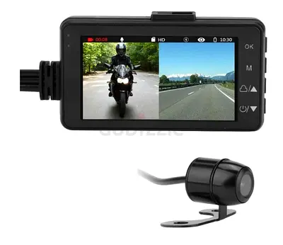 Motorcycle Dash Cam / DVR Video Recorder Box Full HD Lens