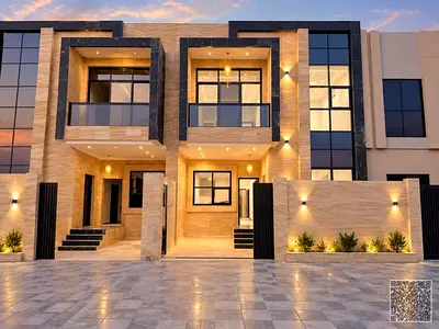 تاون هاوس للبيع في الزاهية سكوير – عجمان | تشطيب شخصي وواجهة حجرية