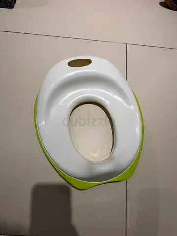 Portable Baby Toilet Seat Trainer - White & Green