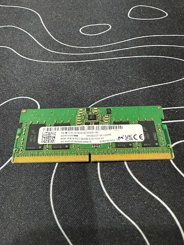 Micron 8GB DDR5 5600MHz Laptop RAM SODIMM