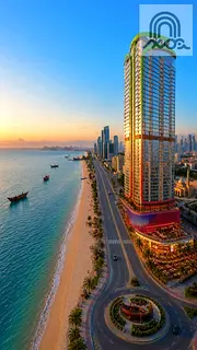 Own a studio apartment on Ajman Corniche with a 10% down payment and flexible payment plan