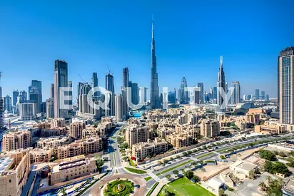2 BR | Penthouse | Vacant on Transfer | Burj View