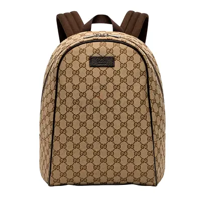 Gucci GG Supreme Canvas Backpack
