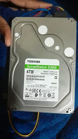 Toshiba Surveillance S300 4TB HDD (Desktop 3.5") - Good Working Condition