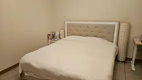 Master bedroom in Sulafa Tower, Dubai Marina. Near Carrefour, and tram station
