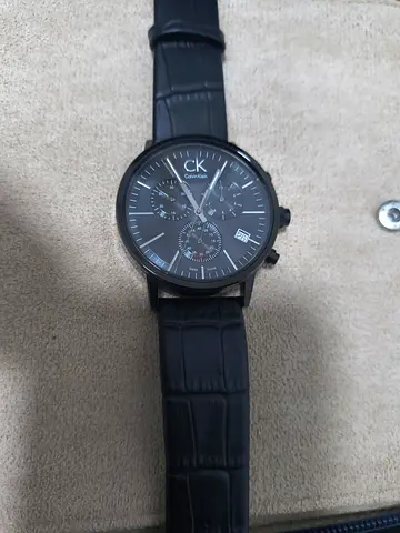 Calvin Klein (CK) Post-Minimal Swiss Chronograph Watch - Unused