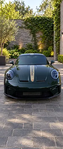 2026 Porsche 911 GT3 Touring | 6-Speed Manual | Oak Green / Cohiba Brown | 3,960 KM