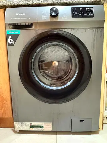 Hisense 6kg Front Load Washing Machine - 6kg, Grey