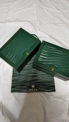 Rolex box and bag