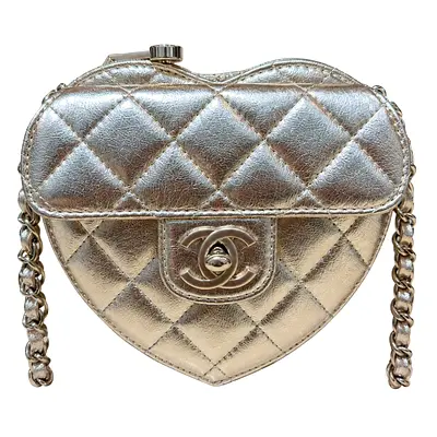 Chanel Small Heart Shape Crossbody Bag