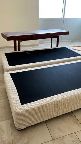 Single bed 2 with mattress