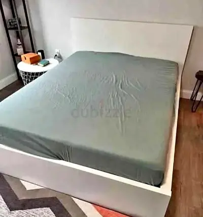 Ikea King Size Bed with Mattress Available in Perfect Condition