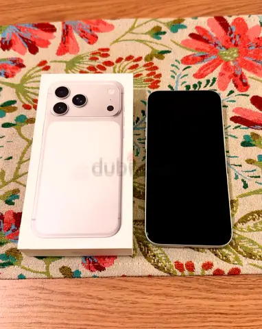 iPhone 14 Pro Max Silver with Box - Good Condition