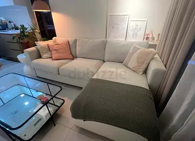 IKEA vimle L shape Sofa Bed Beige