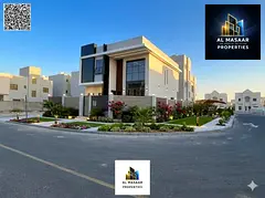 New corner villa with a modern design; the price includes registration and ownership fees and is neg