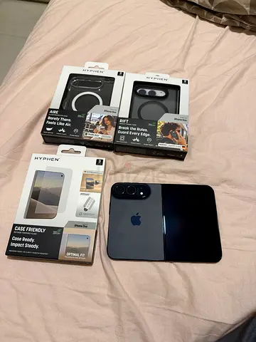 iPhone Duo + 2 Cases + 1 Screenguard- includes AppleCare