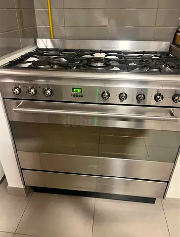 Smeg top gas oven electric cooker 90x60cm