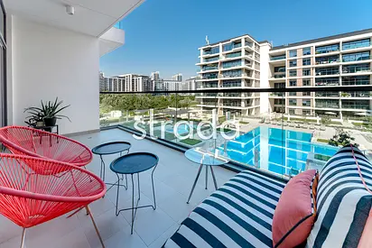 Upgraded| Unfurnished| Park & Pool View