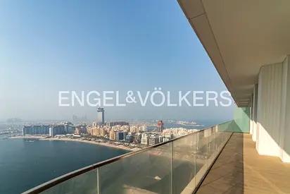 Palm and Marina View I Unfurnished I Vacant