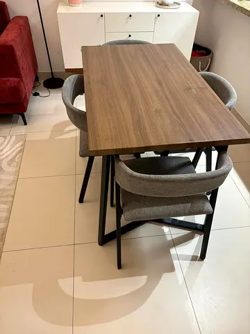 Dining table with 4 chairs