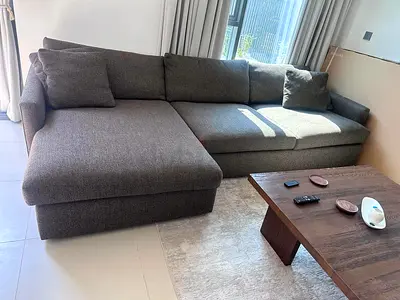 Crate&Barrel Lounge Deep Sofa Feather filled