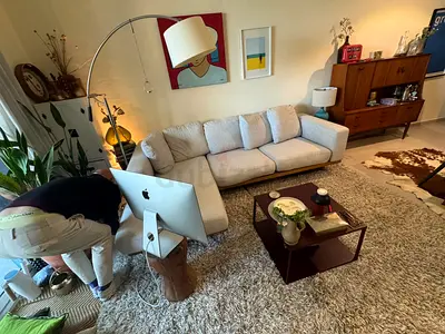 West elm Newport L shape sofa