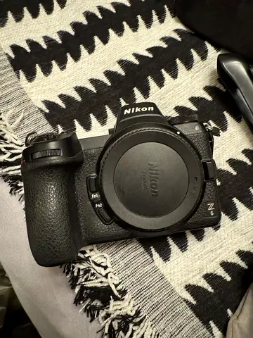 Nikon Z6 mirrorless camera body, 73k shutter count