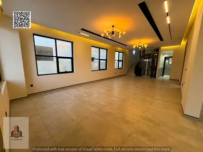 Elegant villa for sale, opposite a mosque, featuring an elevator.