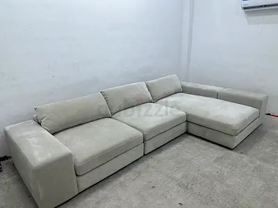 Looks great condition eichholtz brand lshape sofa