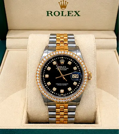 Rolex Datejust 16013 – Vintage Two-Tone Luxury Watch