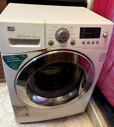 LG washer+dryer 6/3 kg, in good condition