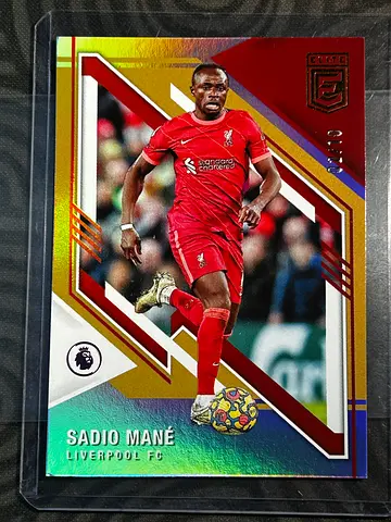 Sadio Mané Gold /10 – Panini Donruss Elite Liverpool