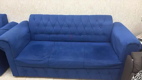 Blue 3-seater Sofa - Good Condition