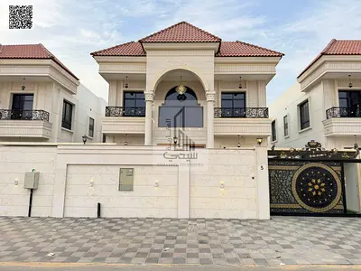 Luxury 5 Master Bedroom Villa for Sale in Al Helio 2, Ajman | Private Pool | Park-Facing