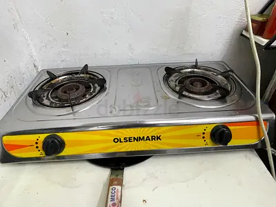 Olsenmark 2-Burner Stainless Steel Gas Stove - Used